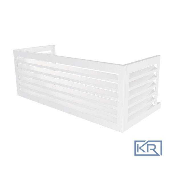 Decoclim Alu Weiss Ral 9010 Hoehenverlaengerung Groesse M